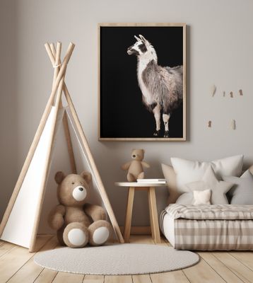 Lama Black  Portrait