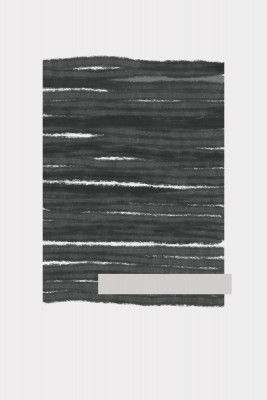 black Horizontal Brushstrokes
