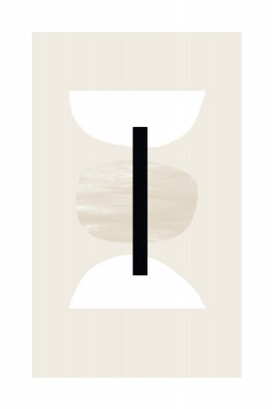 Geometric Shapes with Neutral Tones