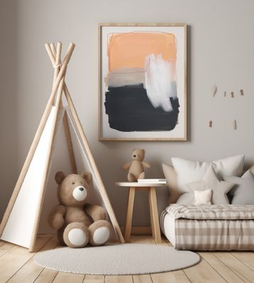 Abstract Brush Strokes 122