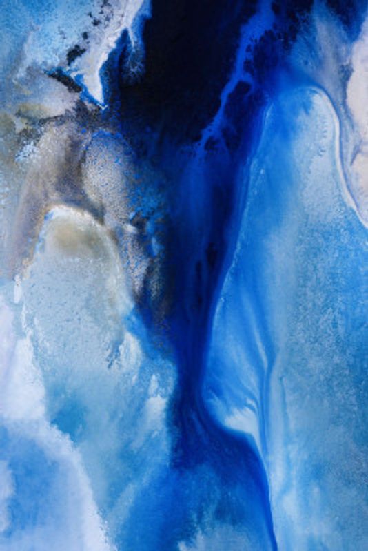 Abstract Ocean - Tidal Rhythms