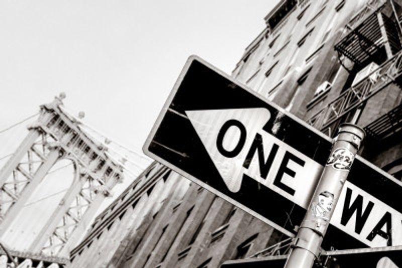 Manhattan Bridge One Way