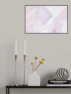 Brushstrokes of Purple and Pink