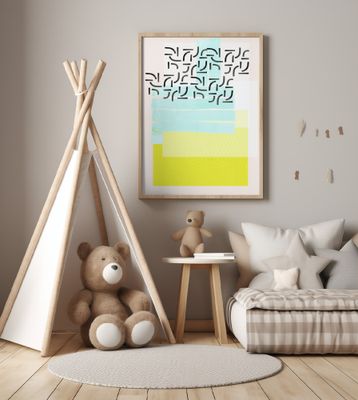 Pastel Pattern Collage 3