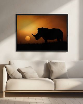 Rhino Sunrise