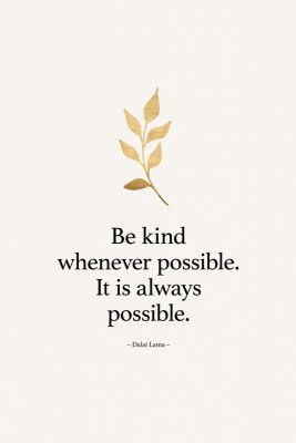 Always Be Kind