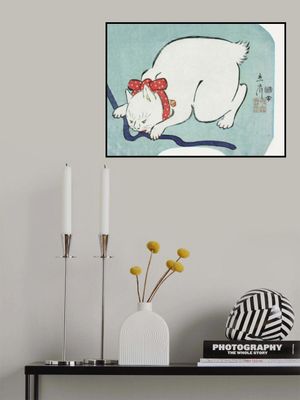 Japanese White Cat (1863)