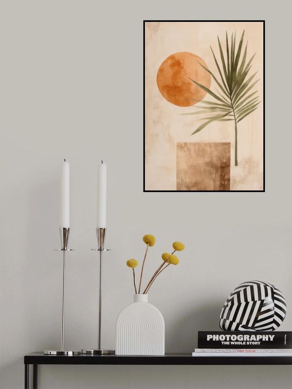 Sunset Palm Silhouette