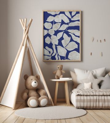 Watery Floral Pattern