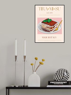 Classic Italian Tiramisu Print