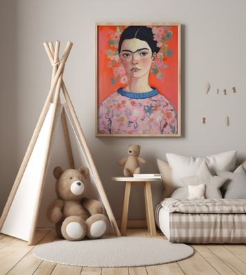 Floral Portrait Aura