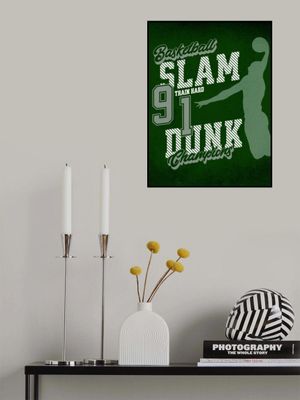 Slam Dunk Basketball Green