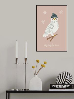 Cozy Owls Powder Pink