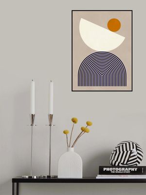 Lines and semicircles 1