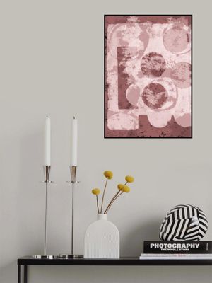 Abstract Textures In Chocolate Brown 0016