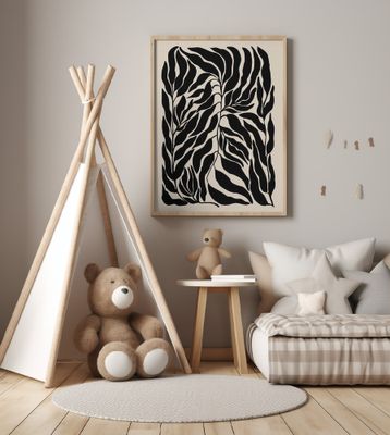 Black Leaf Silhouettes