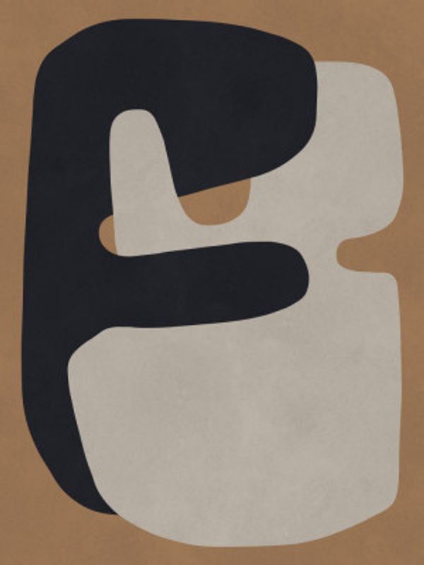 Brown and black art 1