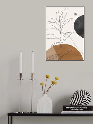 Abstract Art Minimal Plant