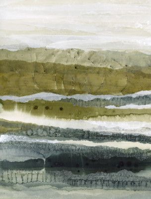 Distant Glow Portrait Diptych I