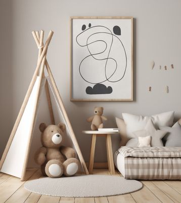 Expressionist forms and lines 16