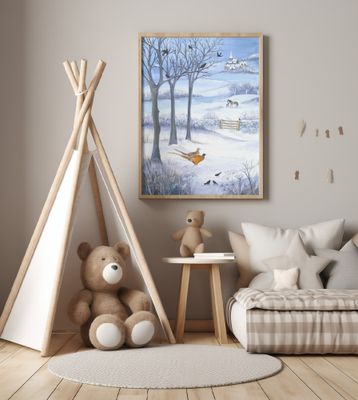 Beauty Of A Winter Landscape