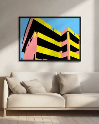 Vibrant Structure Building