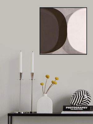 Modern Mocha Abstract Shapes 3