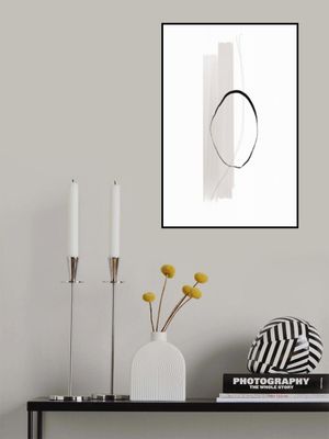 Delicate Black Circle