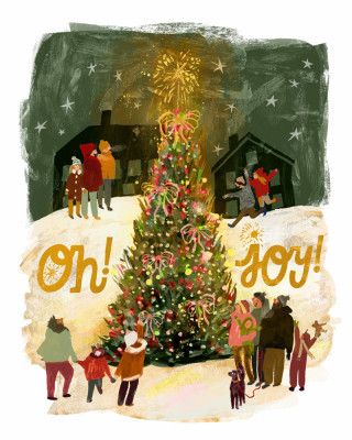 Oh Joy Christmas Tree Lighting