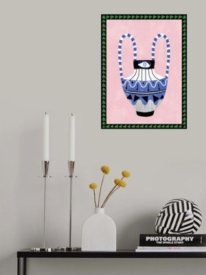 Colorful Geometric Vase