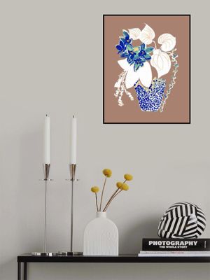 Blue Blossom Vase
