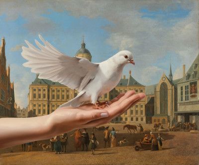 A Dove In Amsterdam
