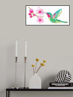 Hummingbird and Blossom