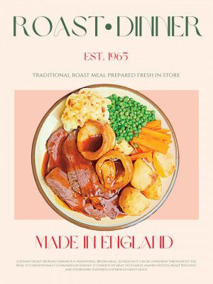 Roast Dinner Print