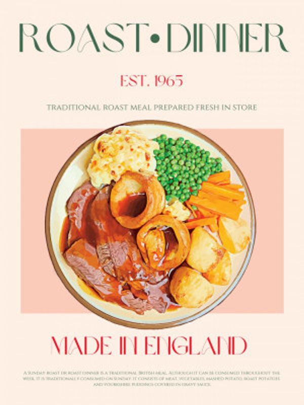 Roast Dinner Print