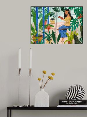 Reading in the Tropical Greenhouse