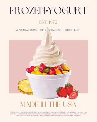 Swirl of Frozen Yogurt