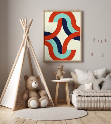 Bold Geometric Shapes