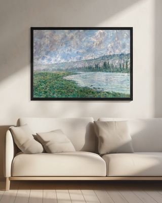 The Seine At Vétheuil (1880)