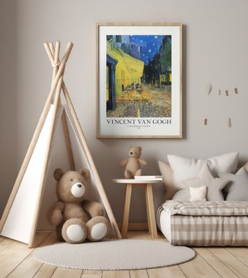 Café Terrace At Night