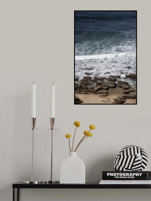 Waves on Rocky Shore