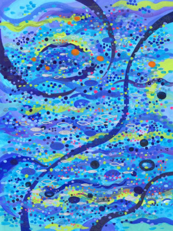 Waves and Shoals of Fish