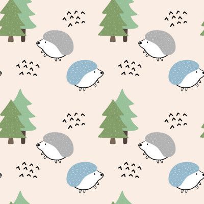 Hedgehog in the forest