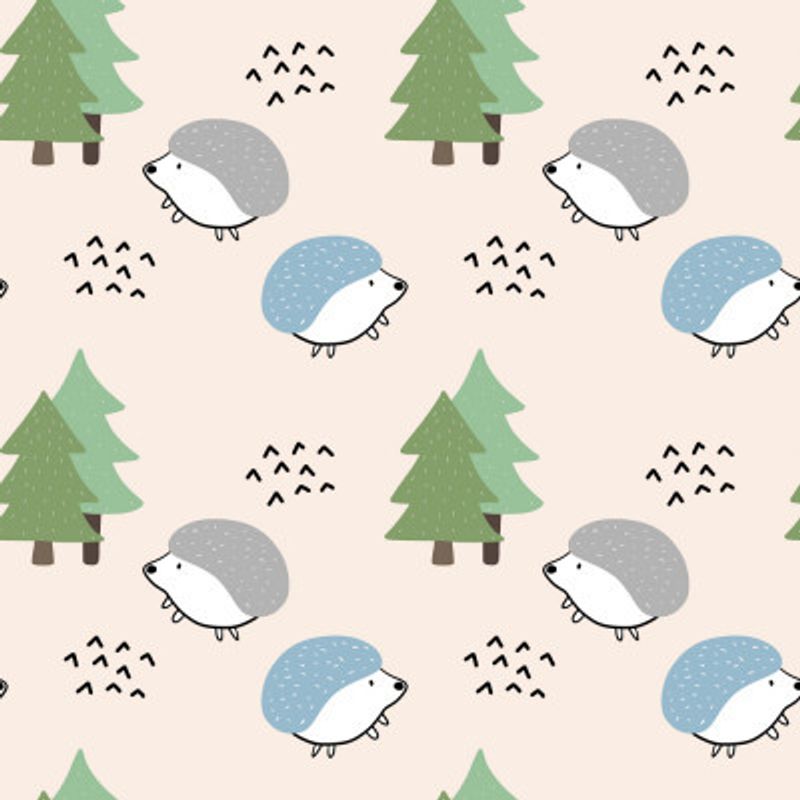 Hedgehog in the forest