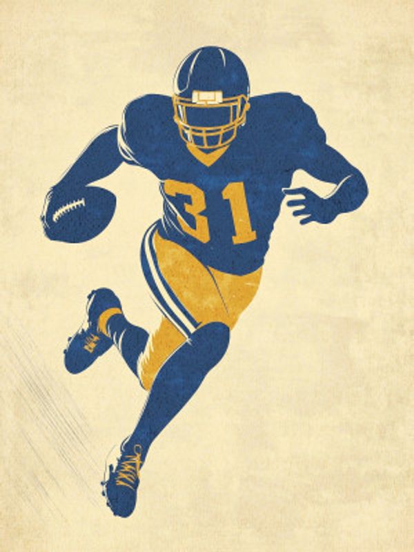 American Football Player 001