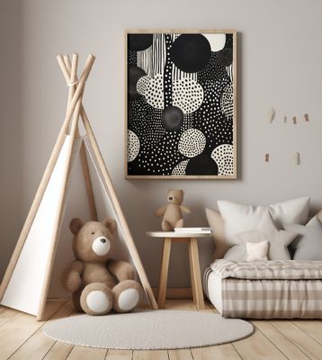 Black and white abstract 1