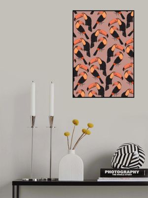 Toucan vintage Pattern