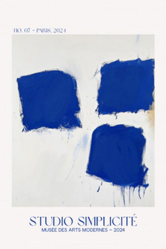 Blue Abstract Shapes