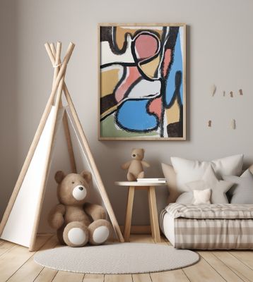 Textured Line and Color