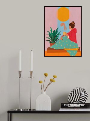 Girl Looking Out of Window 2